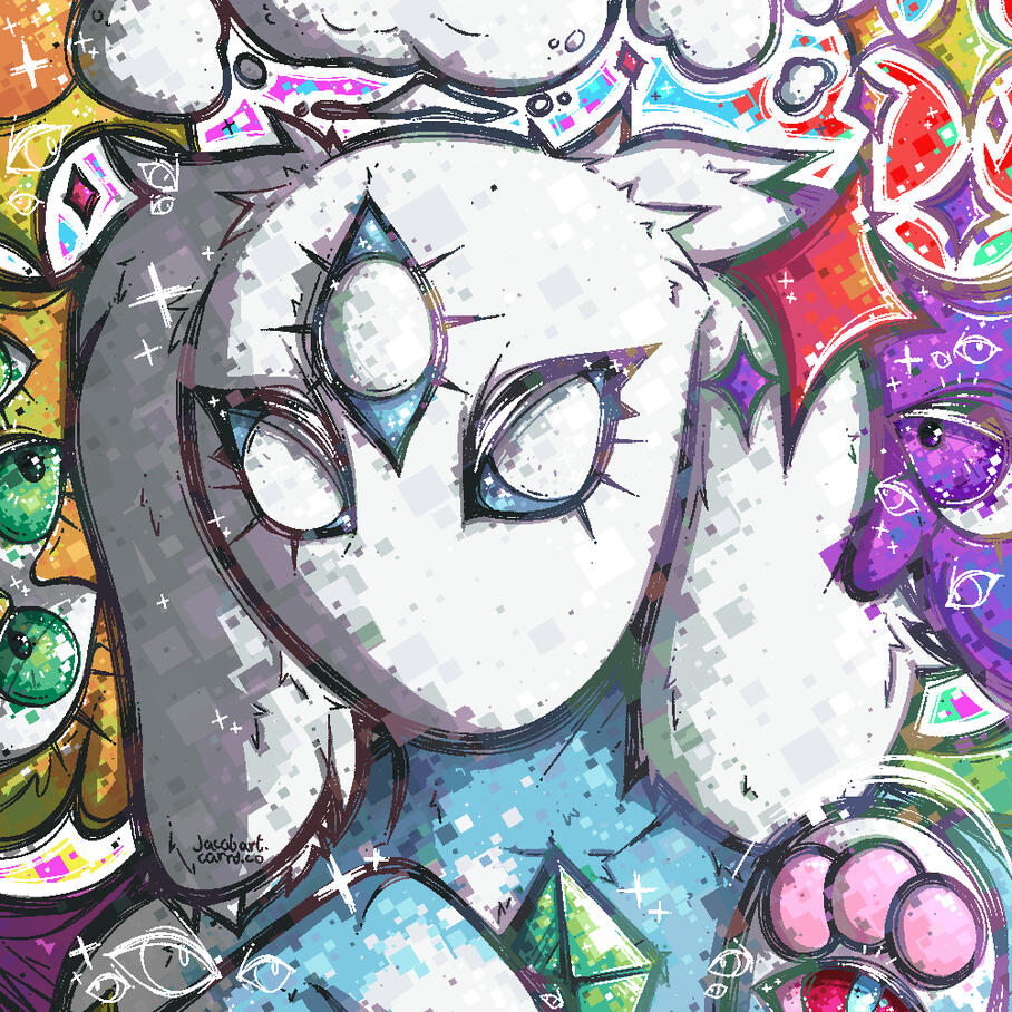 Sketchy/Messy (Shaded)