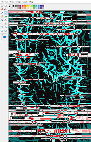 Pixel Art (Paint, Minimal Colour)