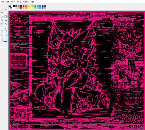 Pixel Art (Paint, No Colour)