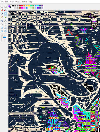 Pixel Art (Paint, Minimal Colour)