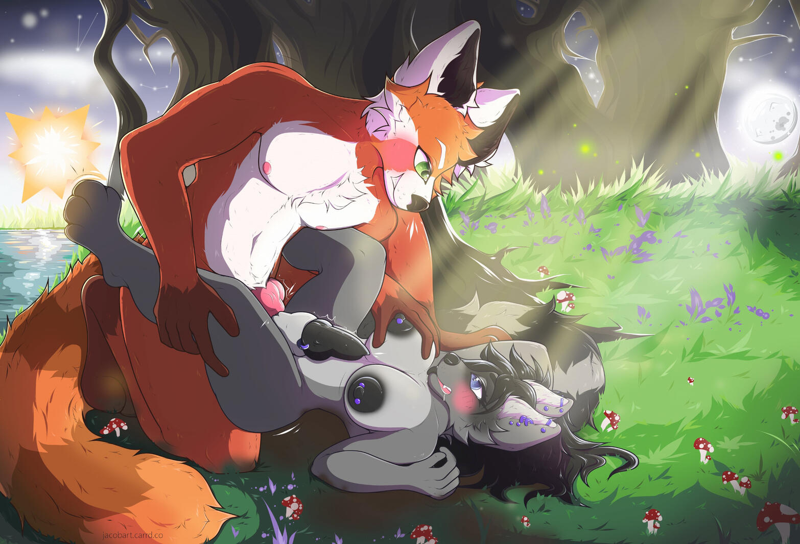 Standard Shading + Complex Background