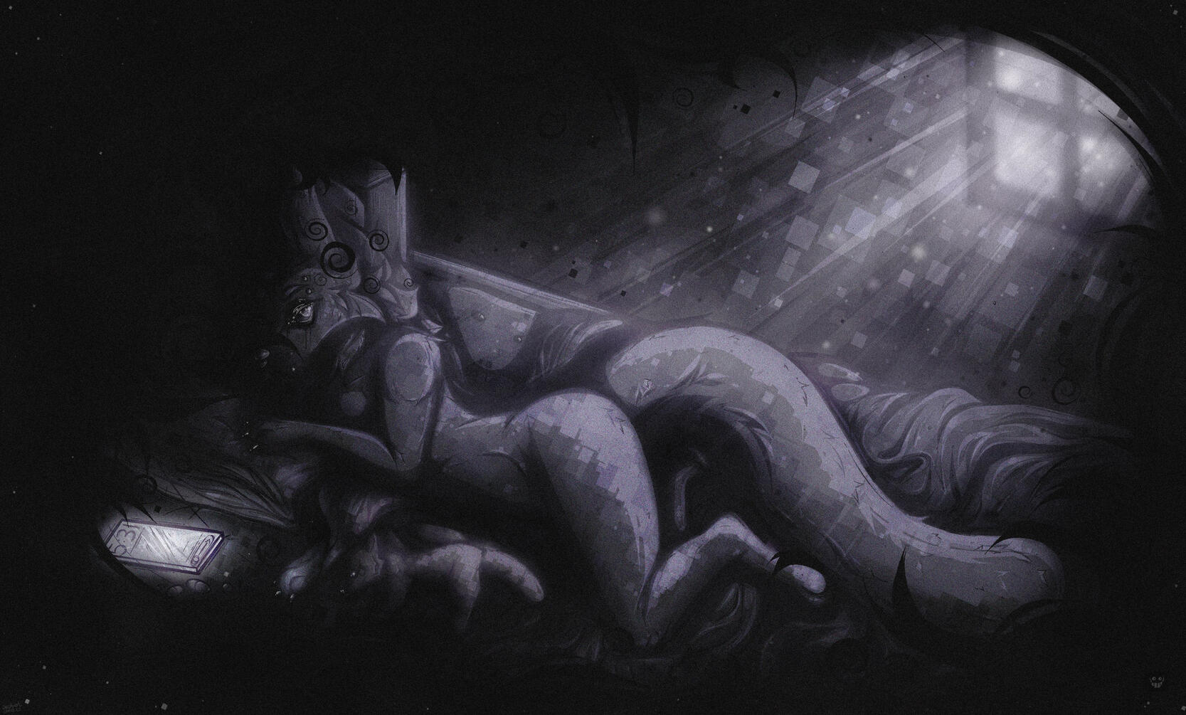 Standard Shading + Complex Background